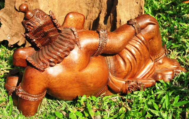 hand Carved Ganesh from Bali