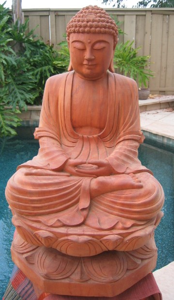 Seated Buddha on Lotus